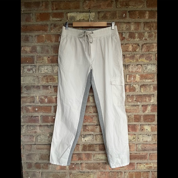 James Perse Pants & Jumpsuits James Perse Cotton Mixed Media Pants Poshmark